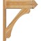 Ekena Millwork Legacy Arts & Crafts Rough Sawn Outlooker, Western Red Cedar, 8"W x 26"D x 30"H OUT08X26X30LEC03RWR - alternate 3